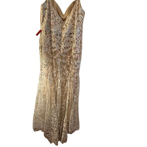 MAC DUGGAL 67492 Floral Embroidered Corset Bodice Gown Sz 20 New w/ Tag $798 SOO - Picture 15 of 16